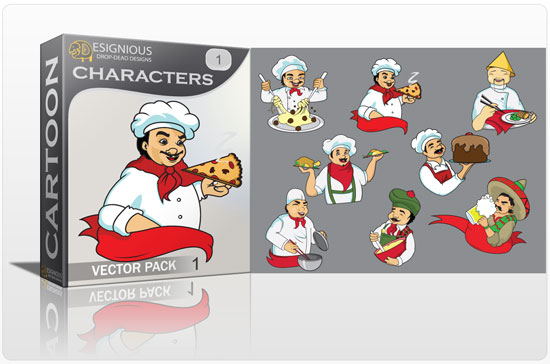 Characters vector pack 1 1
