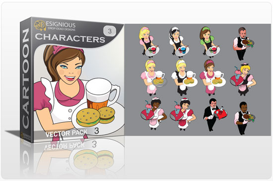 Characters vector pack 3 1