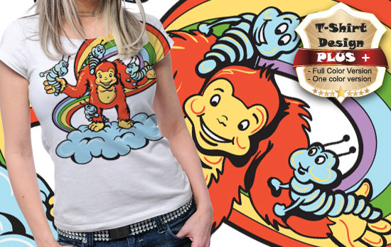 Monkey T-shirt designs plus 22 1