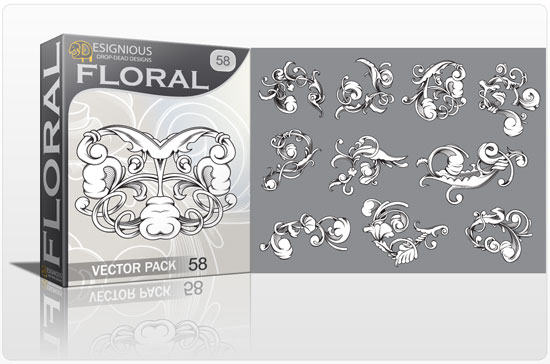 Floral vector pack 58 1