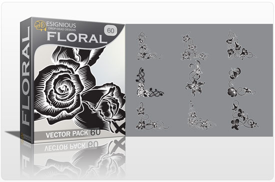 Floral vector pack 60 1