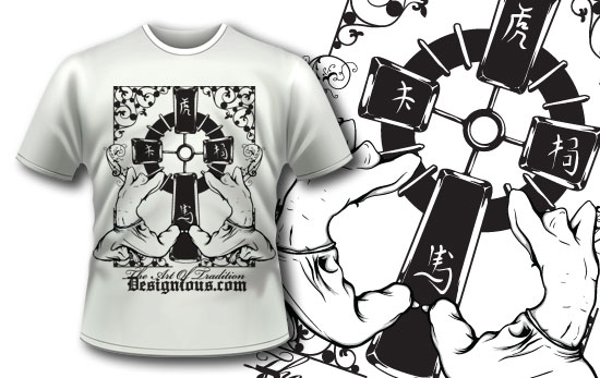 Heraldry T-shirt design 225 1