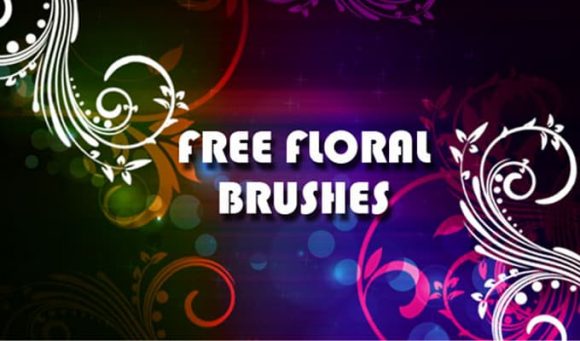 Free floral photoshop brushes 1