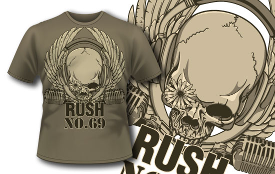 Rush NO.69 T-shirt design 251 1