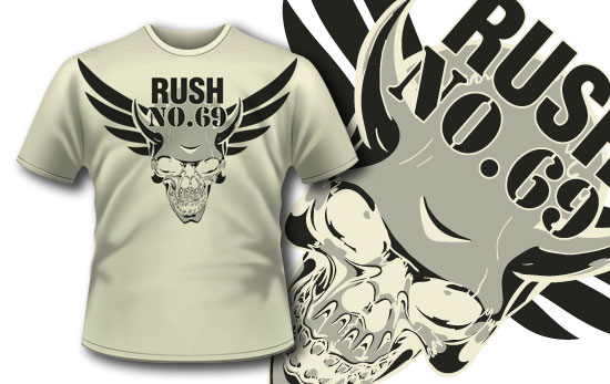 Rush NO.69 T-shirt design 255 1