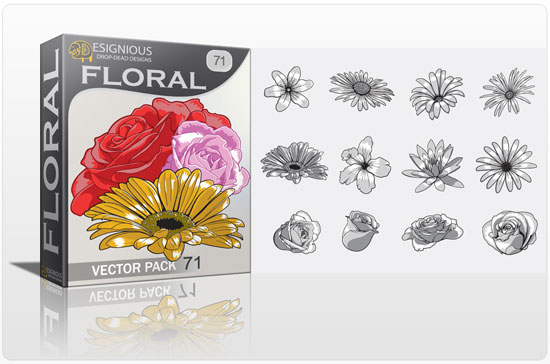 Floral vector pack 71 1