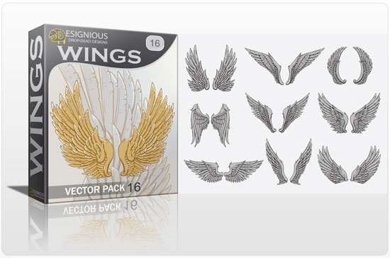 Wings vector pack 16 1