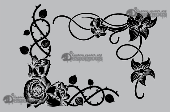 Floral vector pack 60 3