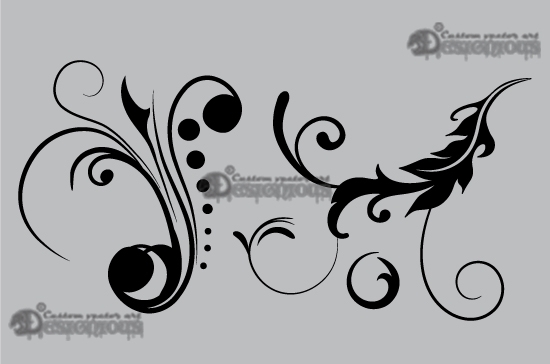 Floral vector pack 9 3