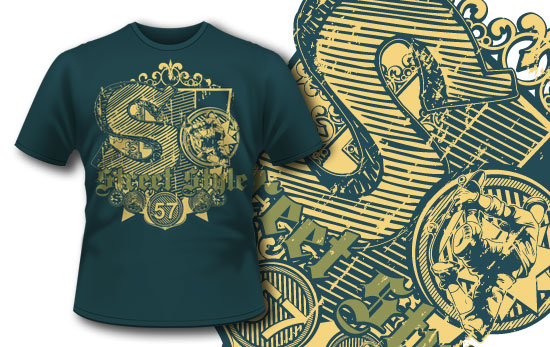 Street style T-shirt design 262 1