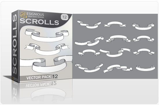 Scrolls Vector Pack 12 1
