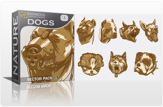 Dogs Vector Pack 1