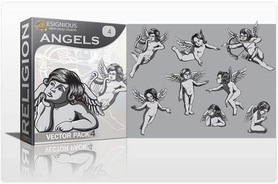 Angels Vector Pack 4 1