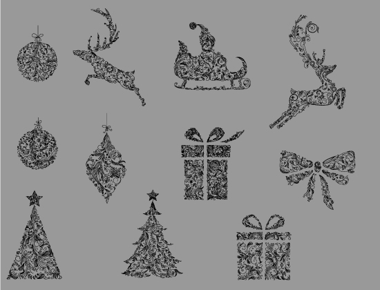 Christmas Vector Pack 10 2
