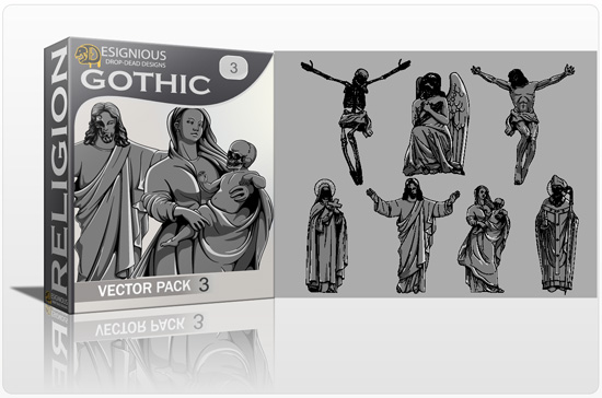 Gothic Vector Pack 3 - Dark Religion 1