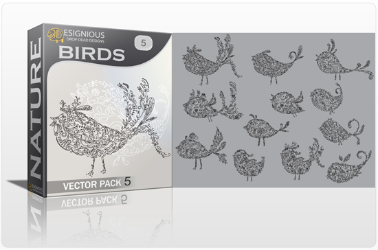 Birds Vector Pack 5 1