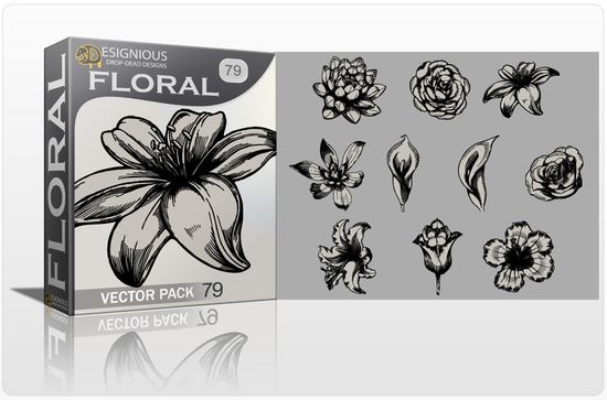 Floral Vector Pack 79 1