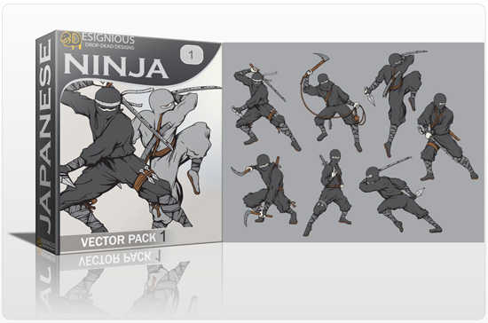 Ninja Vector Pack 1 1