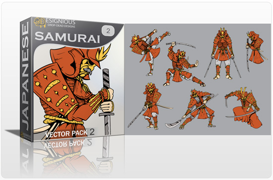 Samurai Vector Pack 2 1
