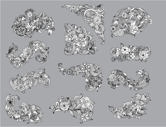 Floral Vector Pack 86 3