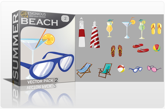 Beach Vector Pack 2 1