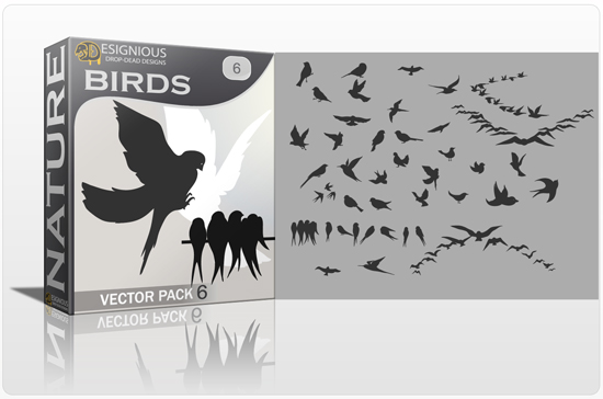 Birds Vector Pack 6 1