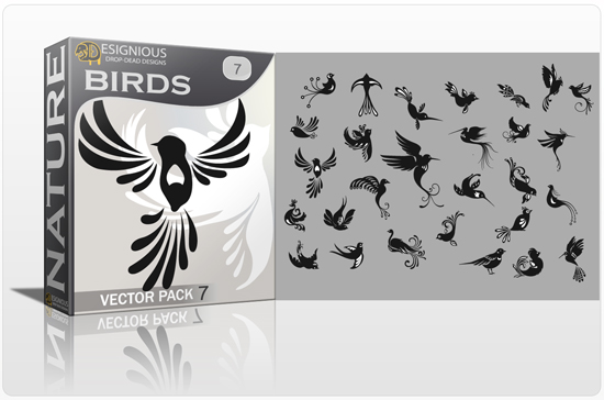Free Birds Vector Pack 7 1