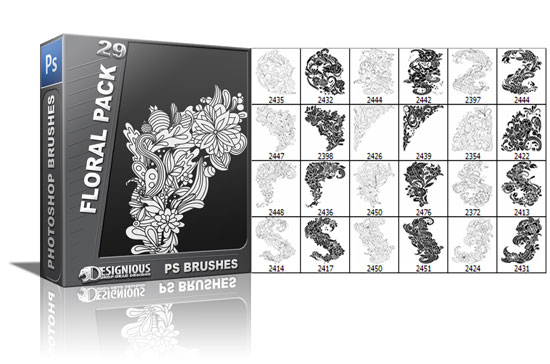 Floral Brushes Pack 29 1