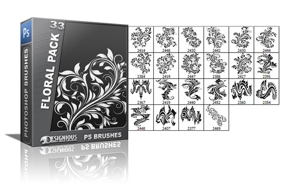 Floral Brushes Pack 33 1