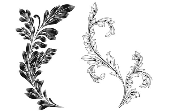 Floral Brushes Pack 36 2