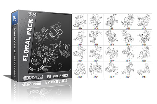Floral Brushes Pack 38 1