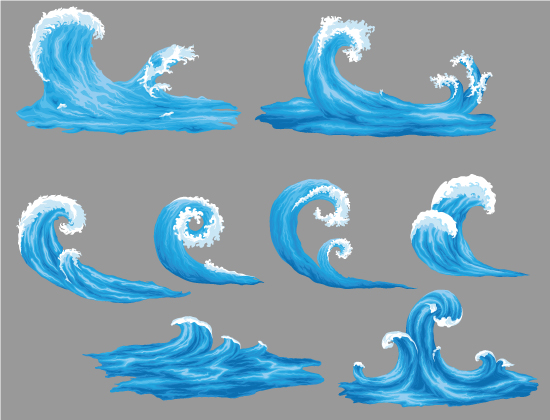 Waves Vector Pack 1 2