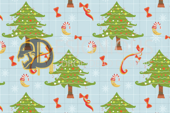 Seamless Patterns Vector Pack 43 - Christmas 7