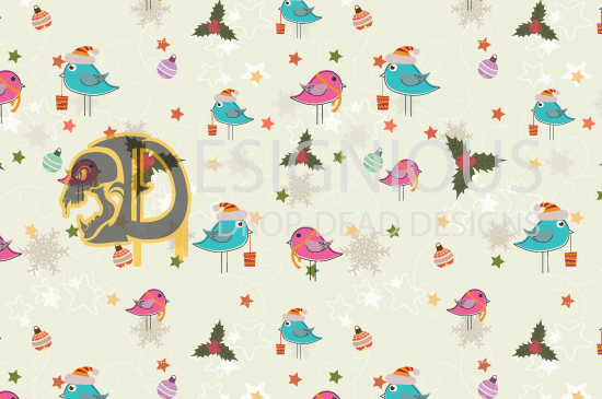 Seamless Patterns Vector Pack 43 - Christmas 8