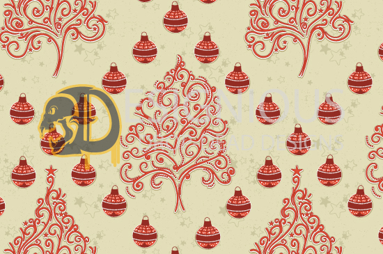 Seamless Patterns Vector Pack 46 - Christmas 6