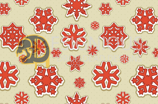 Seamless Patterns Vector Pack 46 - Christmas 7