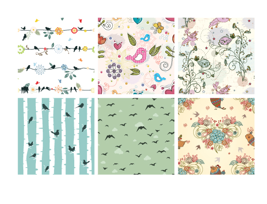 Seamless Patterns Vector Pack 52 2