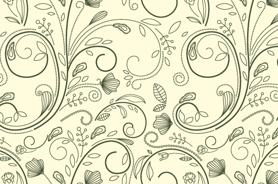 Seamless Patterns Vector Pack 61 - Floral Chaos 3