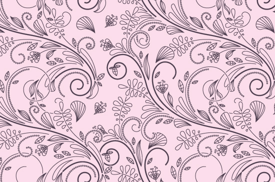 Seamless Patterns Vector Pack 61 - Floral Chaos 6