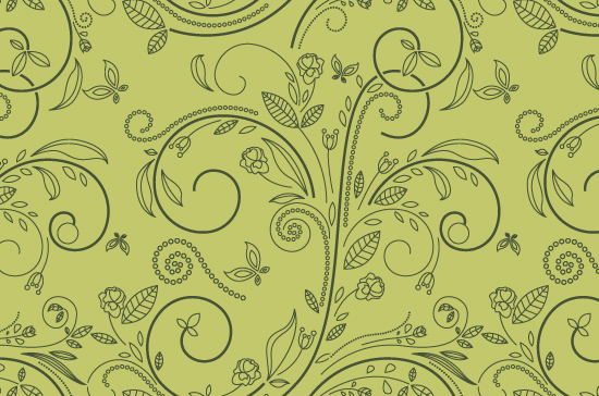 Seamless Patterns Vector Pack 61 - Floral Chaos 4