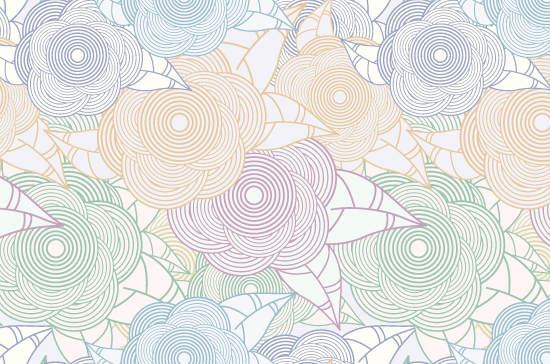 Seamless Patterns Vector Pack 65 - Floral Chaos 3