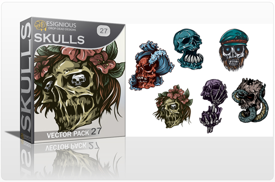 Skulls Vector Pack 27 1