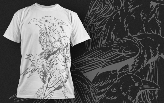 Ravens T-shirt Design 434 1