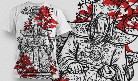 Jade Emperor T-shirt Design 442 1