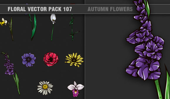 Floral Vector Pack 107 1