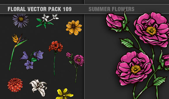 Floral Vector Pack 109 1