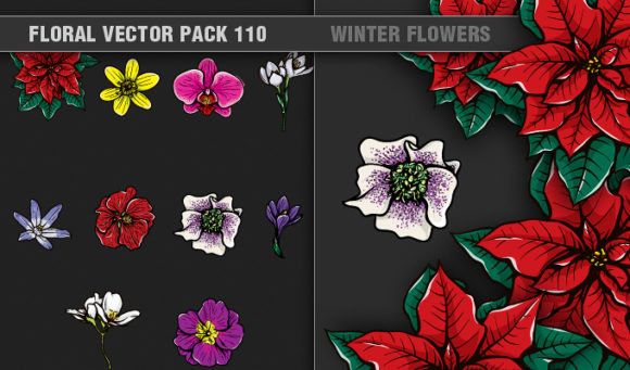 Floral Vector Pack 110 1