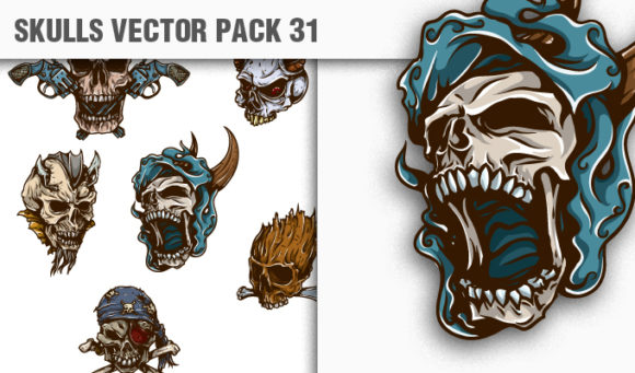 Skulls Vector Pack 31 1