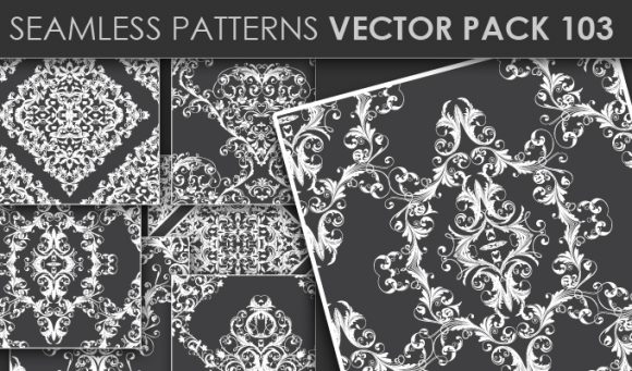Seamless Patterns Vector Pack 103 1