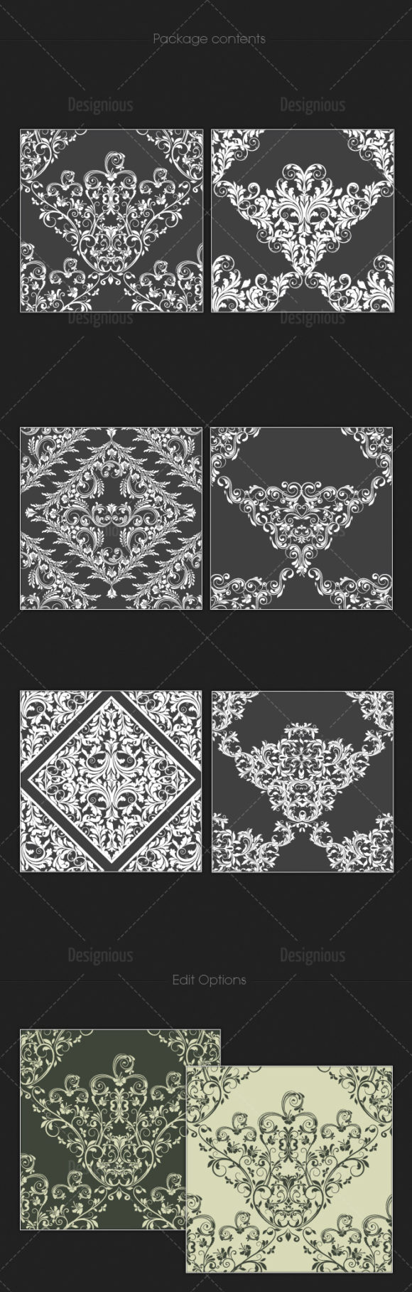 Seamless Patterns Vector Pack 104 2